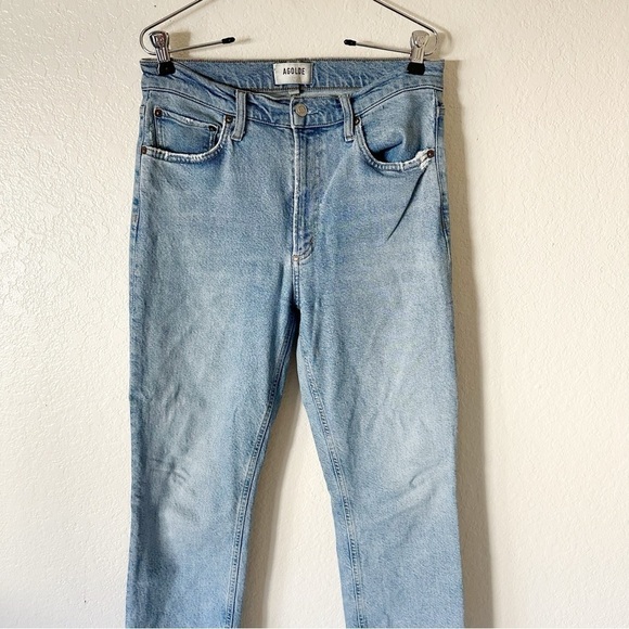Agolde - Wilder Jean Mid-Rise Straight size 27 - Picture 3 of 11